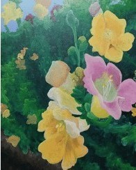Snapdragon - Acrylic Painting by Maria Karla L. Gonzales