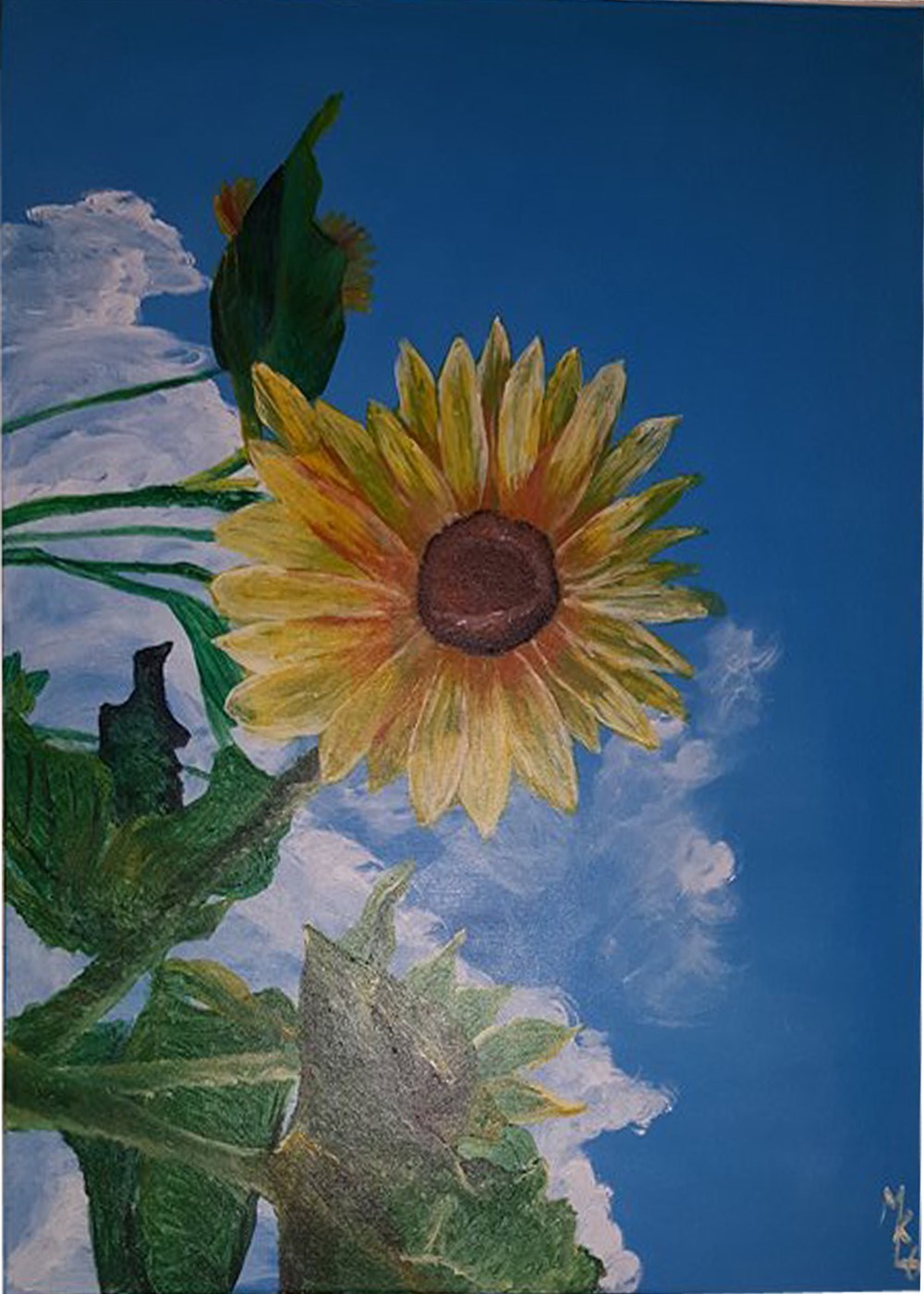 Sunflower - Painting by Maria Karla L. Gonzales